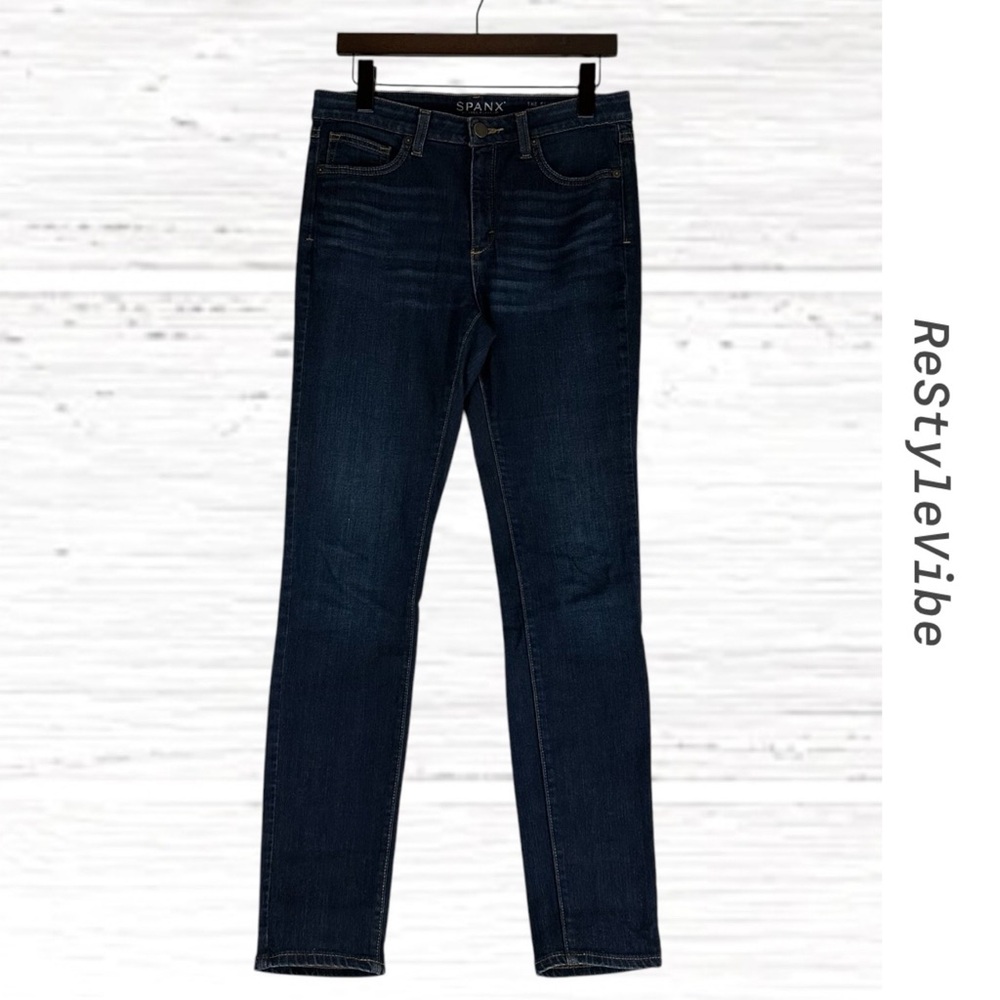 SPANX Women’s Size 29 Denim Jeans The Slim-X Skinny Fit Style Stretch